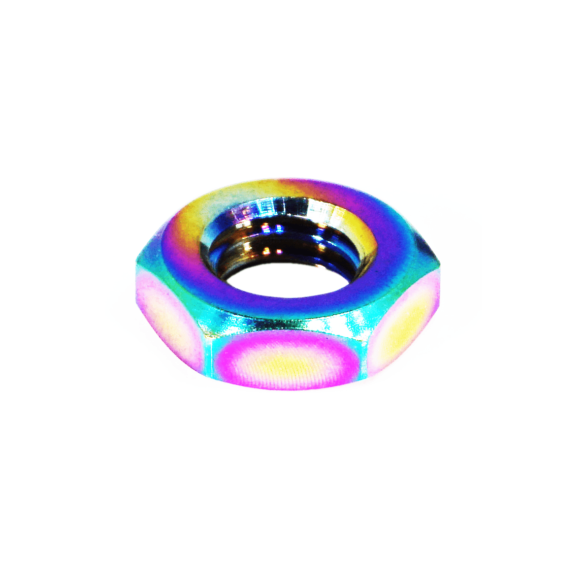 ZSPEC M8-1.25 Metric Jam Nut, Grade-5 Titanium, Per Each - ZSPEC Design LLC - Hardware Fasteners - m8, per each, titanium - zspecdesign.com