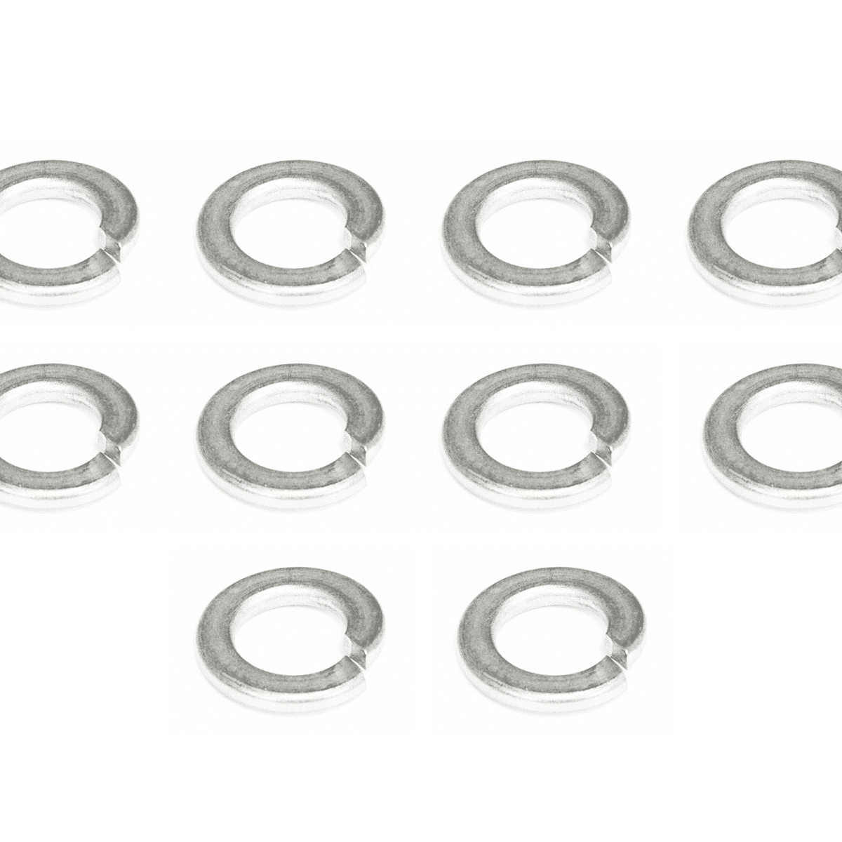 ZSPEC M10 Lock Washers, SUS304 Stainless, 10-Pack - ZSPEC Design LLC - Hardware Fasteners - 10-pack, m10, Stainless, washer - zspecdesign.com