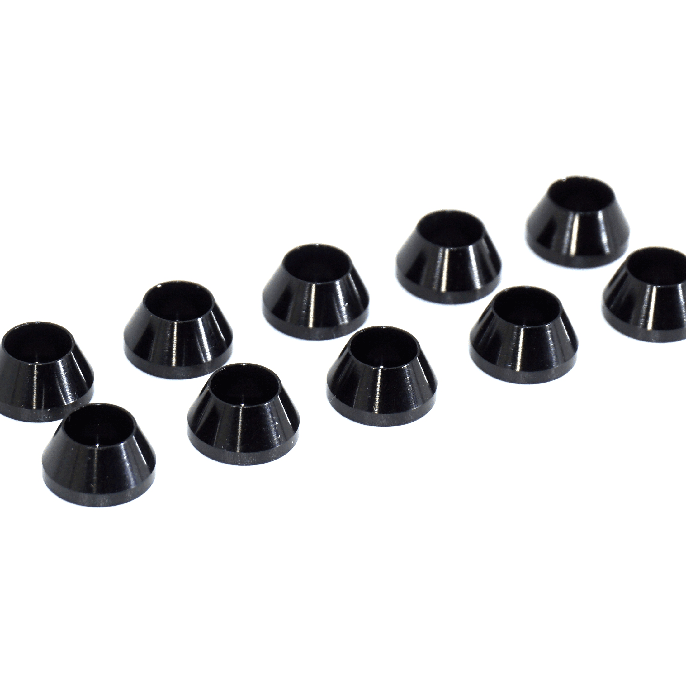 ZSPEC M2 Angled Cup Finish Washers for SHSC Socket-Cap Fasteners, 10-Pack - ZSPEC Design LLC - Hardware Fasteners - 10-pack, angled, billet hardware, Dress Up Washer, Fastener, m2, shsc - zspecdesign.com