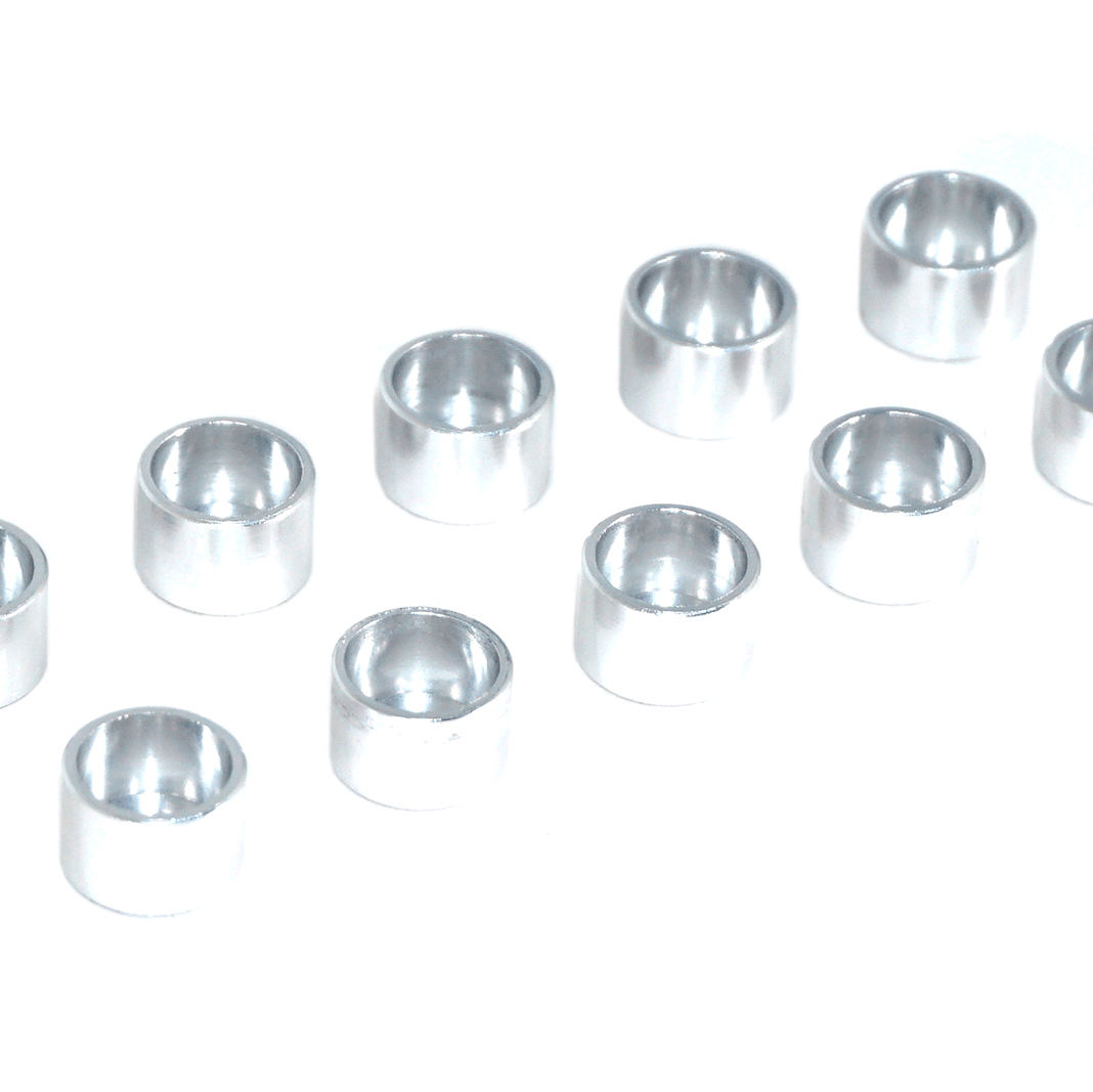 ZSPEC M3 Straight Cup Finish Washers for M3 SHSC Socket-Cap Fasteners, Billet, 10-Pack - ZSPEC Design LLC - Hardware Fasteners - 10-pack, billet hardware, Dress Up Washer, finish washer, m3, shsc, straight - zspecdesign.com