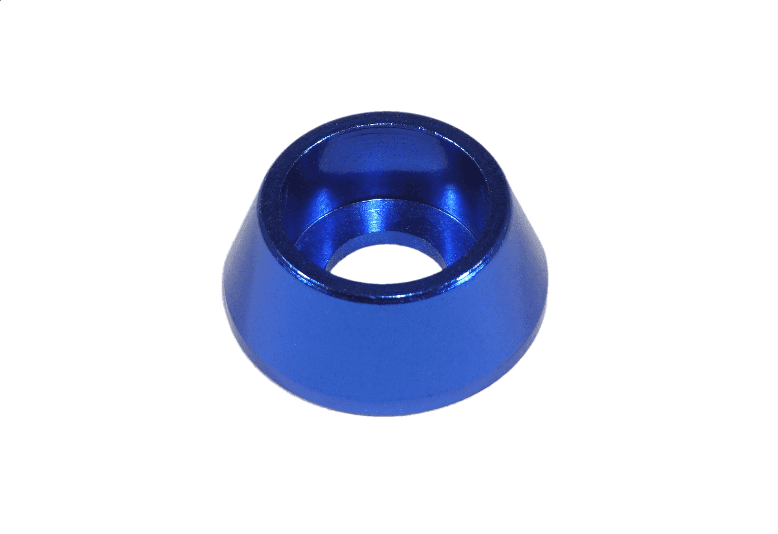 ZSPEC M5 Billet Angled Cup Finish Washers for SHSC Socket-Cap Fasteners, Billet, 10-Pack - ZSPEC Design LLC - Hardware Fasteners - 10-pack, billet hardware, Dress Up Washer, finish washer, m5, shsc, straight - zspecdesign.com