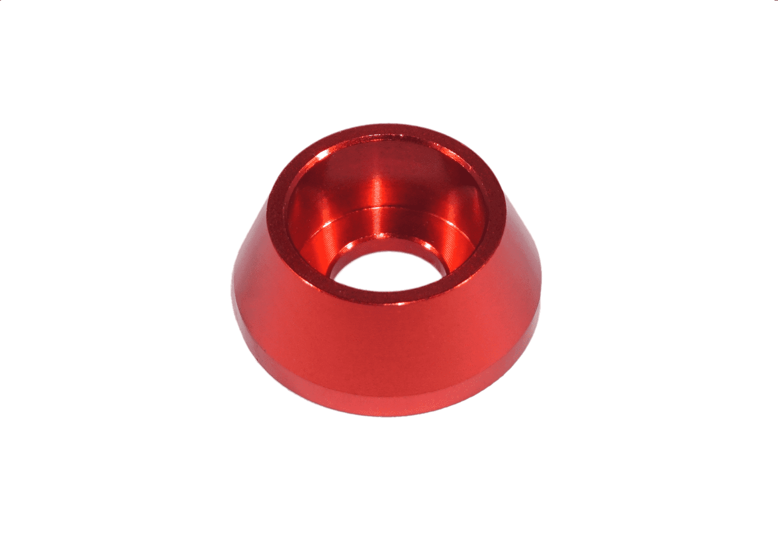 ZSPEC M5 Billet Angled Cup Finish Washers for SHSC Socket-Cap Fasteners, Billet, 10-Pack - ZSPEC Design LLC - Hardware Fasteners - 10-pack, billet hardware, Dress Up Washer, finish washer, m5, shsc, straight - zspecdesign.com