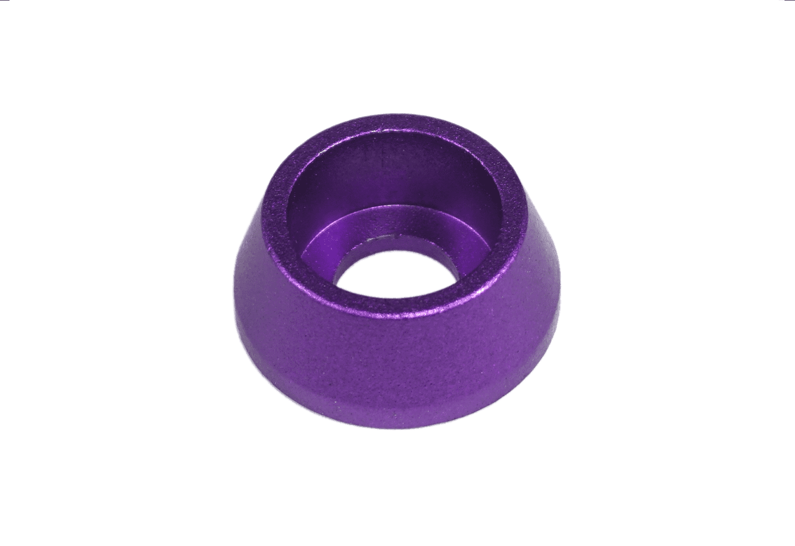 ZSPEC M5 Billet Angled Cup Finish Washers for SHSC Socket-Cap Fasteners, Billet, 10-Pack - ZSPEC Design LLC - Hardware Fasteners - 10-pack, billet hardware, Dress Up Washer, finish washer, m5, shsc, straight - zspecdesign.com