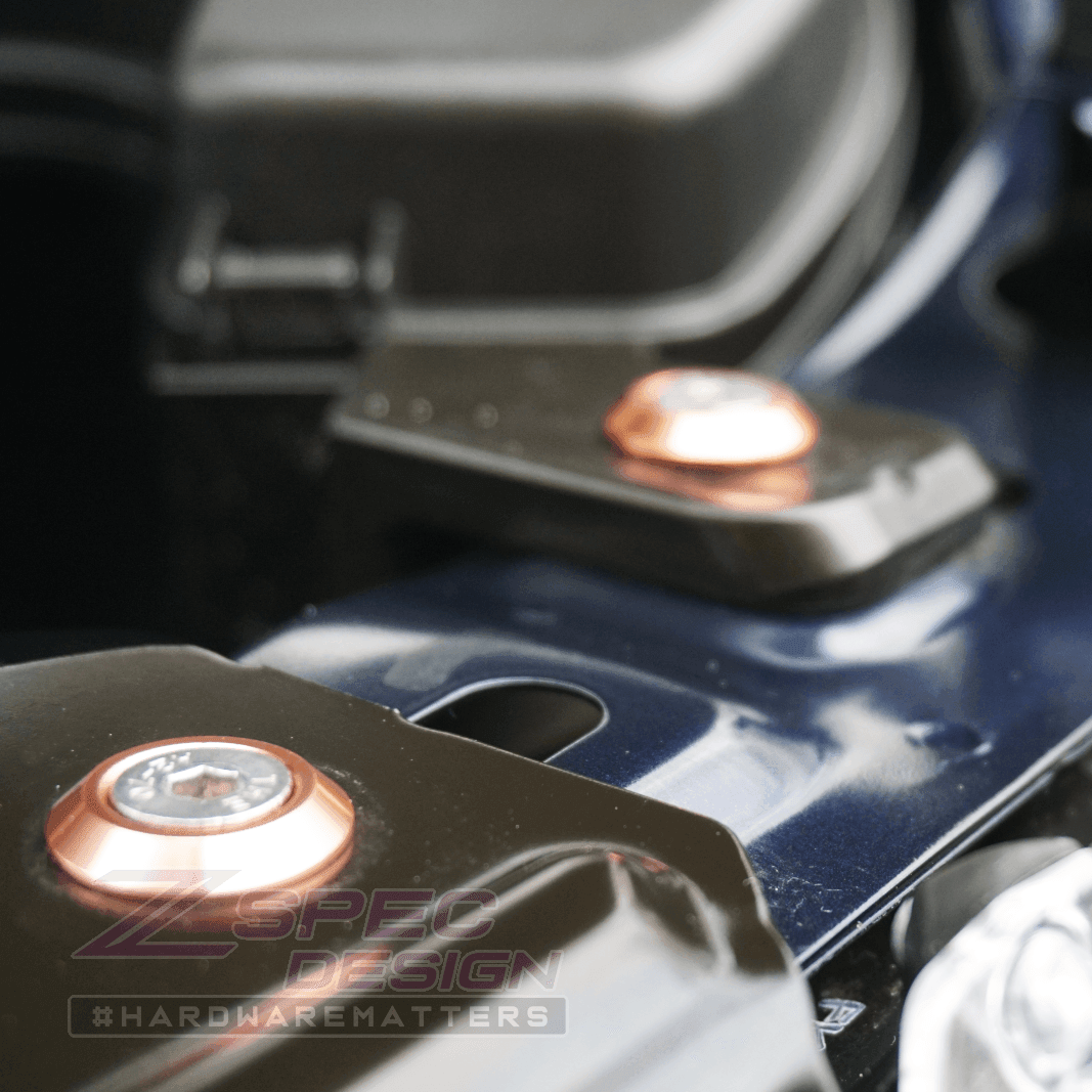ZSPEC "Stage 3" Dress Up Bolts® Fastener Kit for '14-17 Mazda3 2.0L, Stainless & Billet - ZSPEC Design LLC - Hardware Fasteners - Fastener Kit, mazda, mazda3, stage 3 - zspecdesign.com