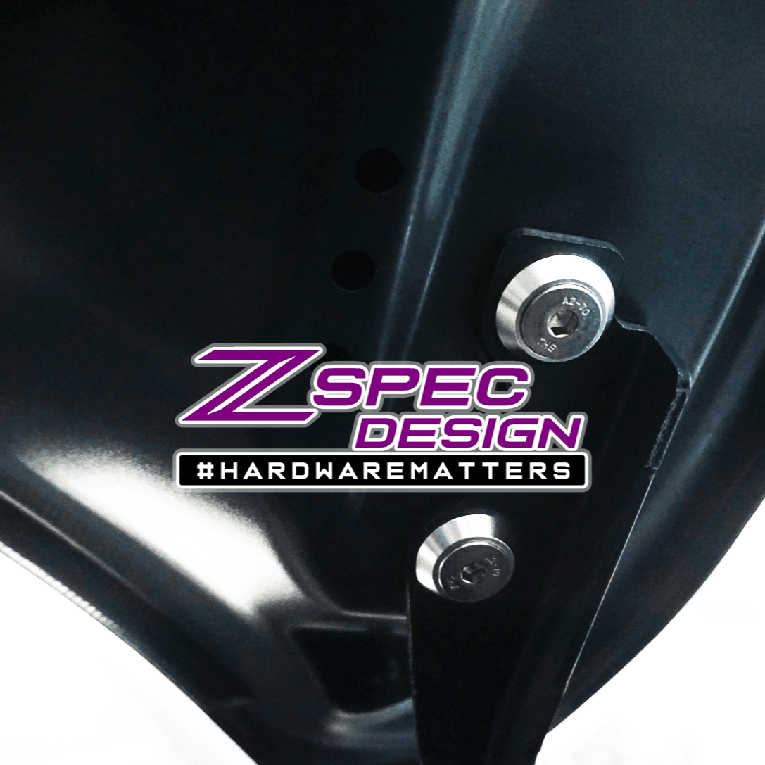 ZSPEC "Stage 1" Dress Up Bolts® Fastener Kit for '17-23 Mazda CX-5, Stainless & Billet - ZSPEC Design LLC - Hardware Fasteners - cx-5, Fastener Kit, mazda, stage 1 - zspecdesign.com