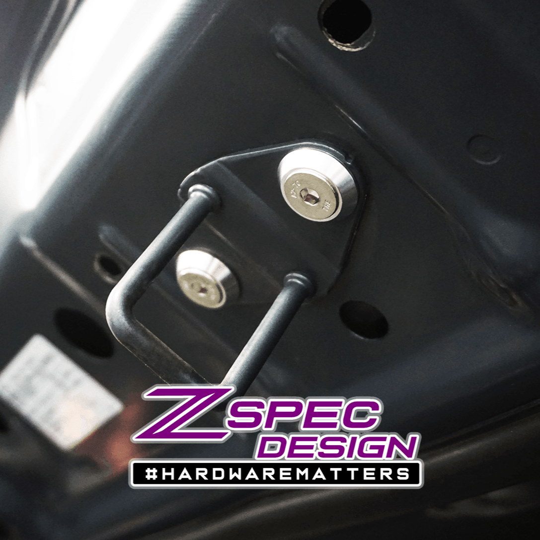 ZSPEC "Stage 1" Dress Up Bolts® Fastener Kit for '17-23 Mazda CX-5, Stainless & Billet - ZSPEC Design LLC - Hardware Fasteners - cx-5, Fastener Kit, mazda, stage 1 - zspecdesign.com