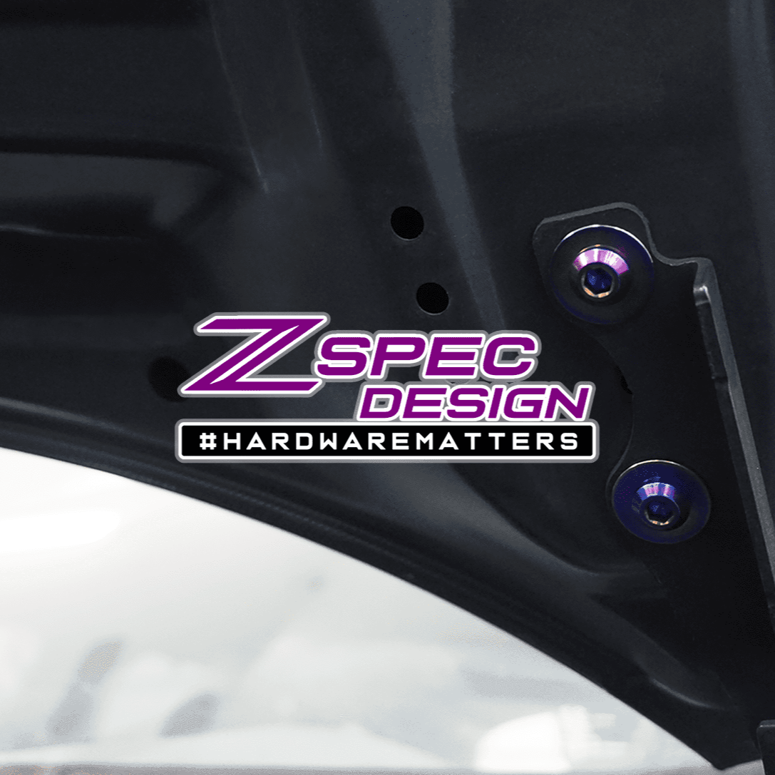 ZSPEC "Stage 1" Dress Up Bolts® Fastener Kit for '16-23 Mazda CX-9, Titanium - ZSPEC Design LLC - Hardware Fasteners - cx-9, Fastener Kit, mazda, stage 1 - zspecdesign.com