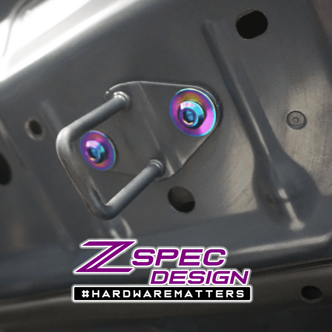 ZSPEC "Stage 2" Dress Up Bolts® Fastener Kit for '16-23 Mazda CX-9, Titanium - ZSPEC Design LLC - Hardware Fasteners - cx-9, Fastener Kit, mazda, stage 2 - zspecdesign.com