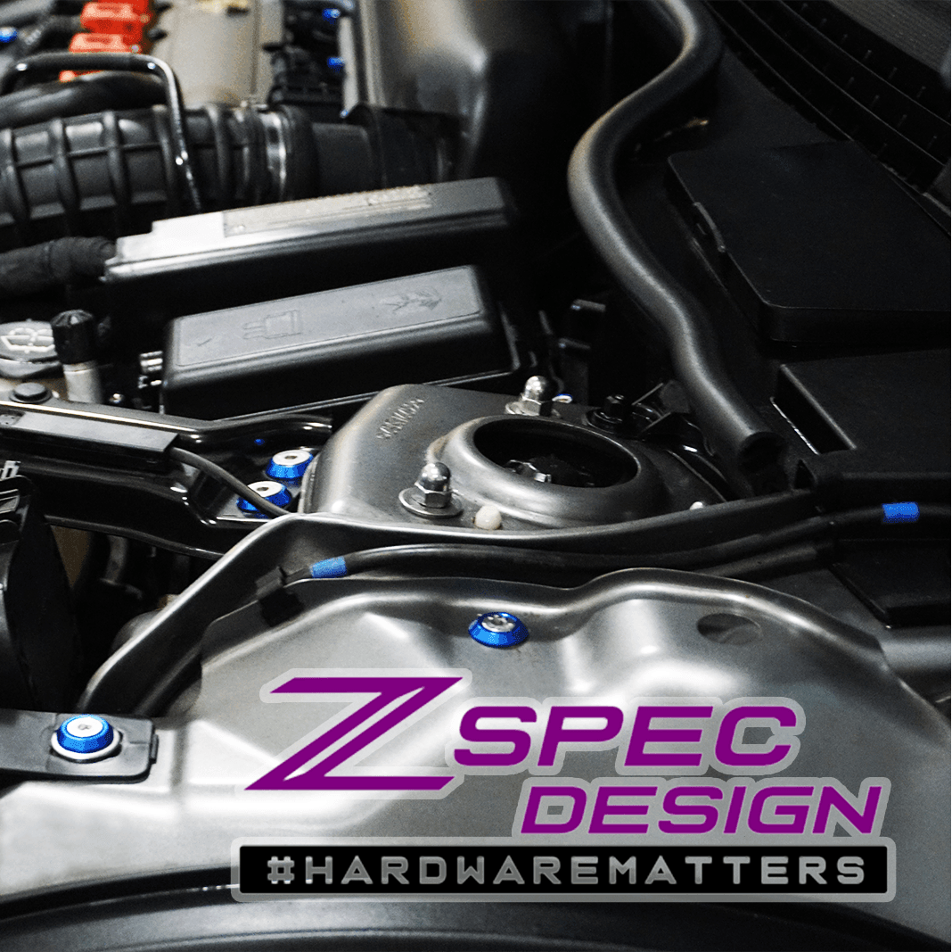 ZSPEC "Stage 3" Dress Up Bolts® Fastener Kit for '07-14 Mini Clubman R55, Stainless & Billet - ZSPEC Design LLC - Hardware Fasteners - clubman, Fastener Kit, mini, r55, stage 3, Washer Color - zspecdesign.com