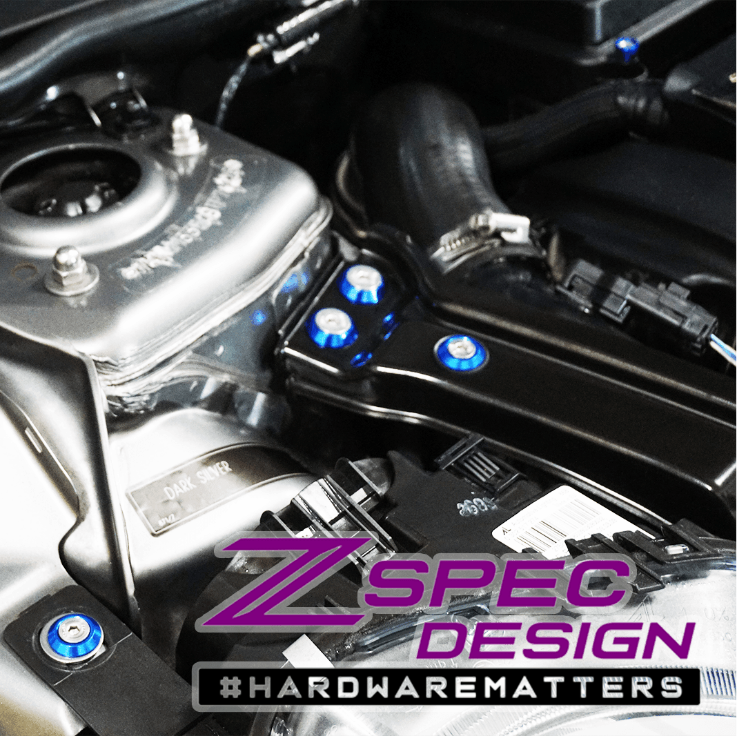 ZSPEC "Stage 3" Dress Up Bolts® Fastener Kit for '07-14 Mini Clubman R55, Stainless & Billet - ZSPEC Design LLC - Hardware Fasteners - clubman, Fastener Kit, mini, r55, stage 3, Washer Color - zspecdesign.com