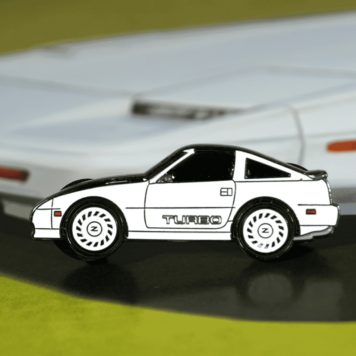 ZSPEC Nissan 300zx Z31 Shiro Tribute Lapel / Hat Pin - ZSPEC Design LLC - Collectibles - 300zx, accessory, lapel, lifestyle, Nismo, nissan, nissan pin, pin, shiro, Z, z31 - zspecdesign.com