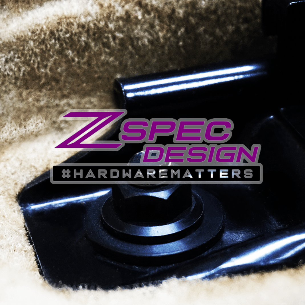 ZSPEC Seat Dress Up Bolts® Fastener Kit for '90-99 Nissan 300zx Z32, Titanium - ZSPEC Design LLC - Hardware Fasteners - 300zx, Fastener Kit, interior, Interior Fastener Kits, nissan, Seat, Titanium, z32 - zspecdesign.com