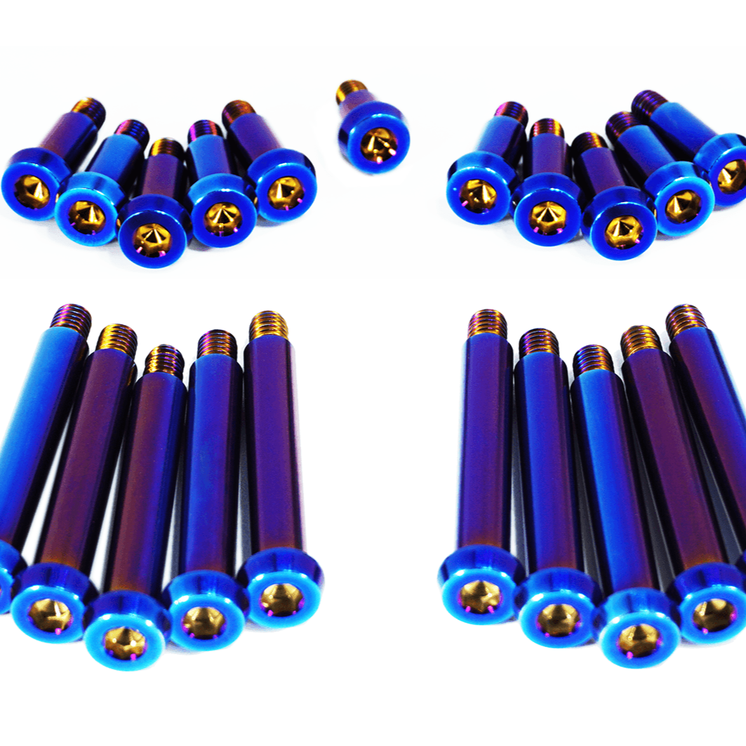 ZSPEC Shoulder-Bolt Timing Covers Fasteners w/ Bushings, Nissan 300zx Z32, Titanium - ZSPEC Design LLC - Hardware Fasteners - 300zx, nissan, Shoulder-bolt, z32 - zspecdesign.com