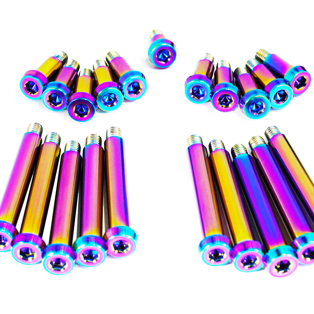 ZSPEC Shoulder-Bolt Timing Covers Fasteners w/ Bushings, Nissan 300zx Z32, Titanium - ZSPEC Design LLC - Hardware Fasteners - 300zx, nissan, Shoulder-bolt, z32 - zspecdesign.com