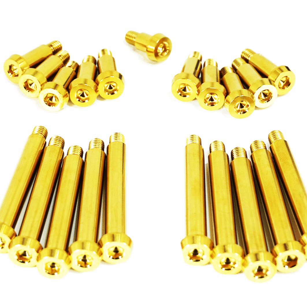 ZSPEC Shoulder-Bolt Timing Covers Fasteners w/ Bushings, Nissan 300zx Z32, Titanium - ZSPEC Design LLC - Hardware Fasteners - 300zx, nissan, Shoulder-bolt, z32 - zspecdesign.com