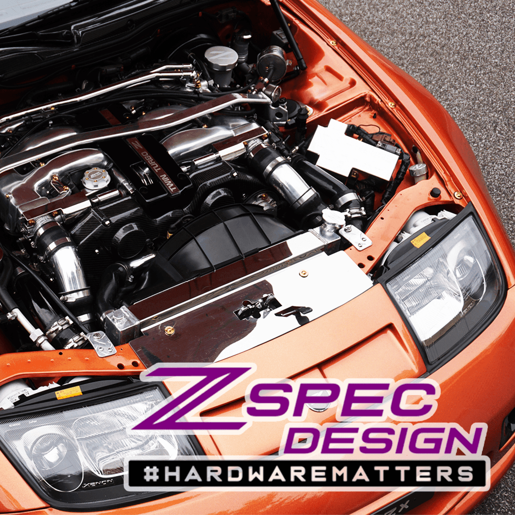 ZSPEC "Stage 3" Dress Up Bolts® Hardware Kit for Nissan 300zx Z32, Titanium - ZSPEC Design LLC - Hardware Fasteners - 300zx, Fastener Kit, nissan, stage 3, titanium, z32 - zspecdesign.com