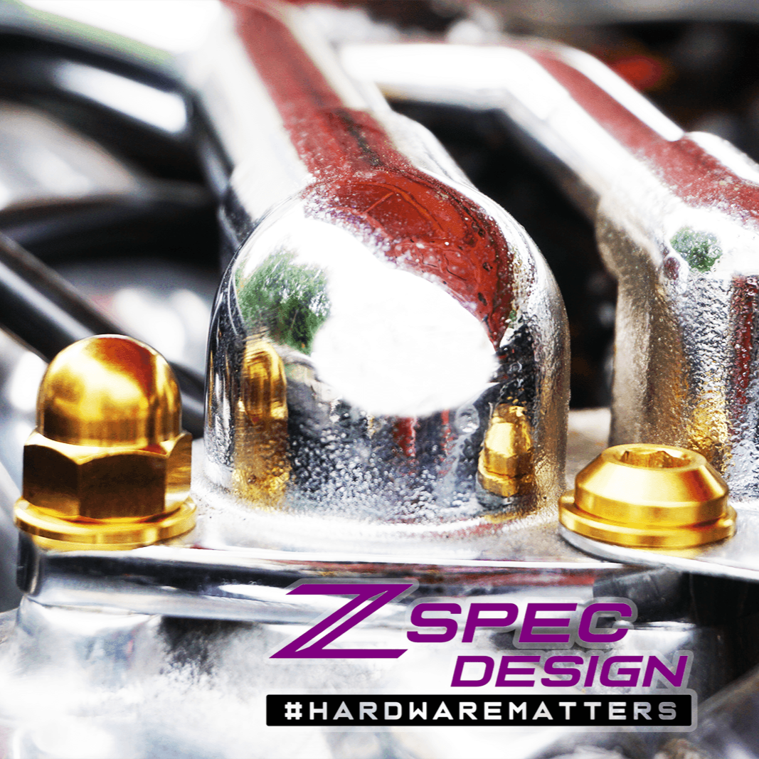 ZSPEC "Stage 1" Dress Up Bolts® Hardware Kit for Nissan 300zx Z32, Titanium - ZSPEC Design LLC - Hardware Fasteners - 300zx, Fastener Kit, nissan, stage 1, titanium, z32 - zspecdesign.com