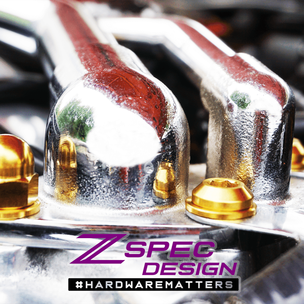 ZSPEC Balance Tube Fastener Kit for '90-96 Nissan 300zx Z32, Titanium Hardware - ZSPEC Design LLC - Hardware Fasteners - 300zx, fastener kit, nissan, stainless, z32 - zspecdesign.com