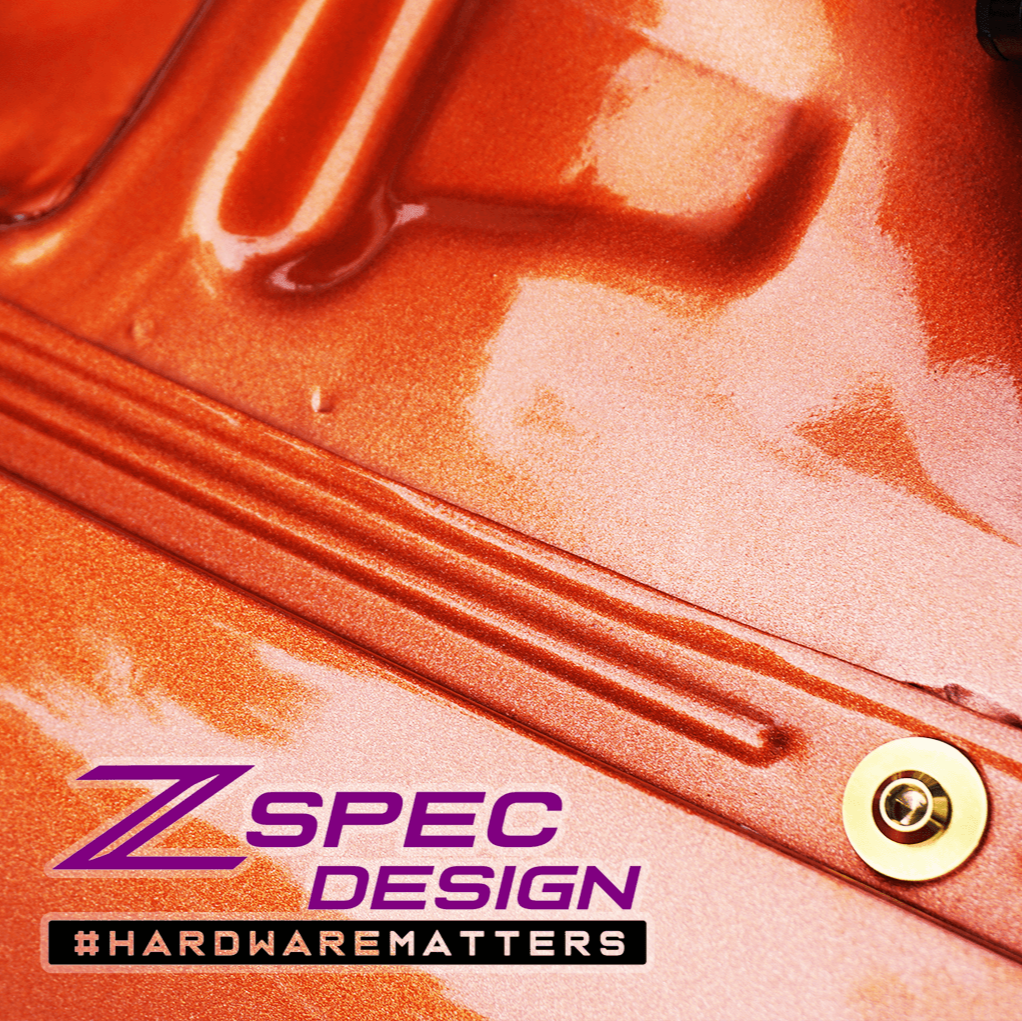 ZSPEC "Stage 1" Dress Up Bolts® Hardware Kit for Nissan 300zx Z32, Titanium - ZSPEC Design LLC - Hardware Fasteners - 300zx, Fastener Kit, nissan, stage 1, titanium, z32 - zspecdesign.com