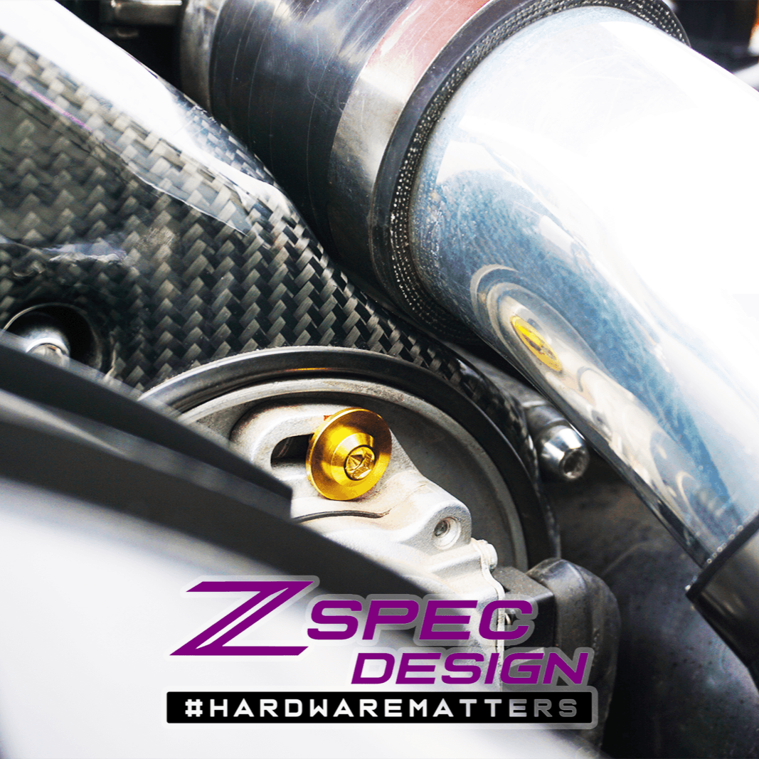 ZSPEC "Stage 1" Dress Up Bolts® Hardware Kit for Nissan 300zx Z32, Titanium - ZSPEC Design LLC - Hardware Fasteners - 300zx, Fastener Kit, nissan, stage 1, titanium, z32 - zspecdesign.com