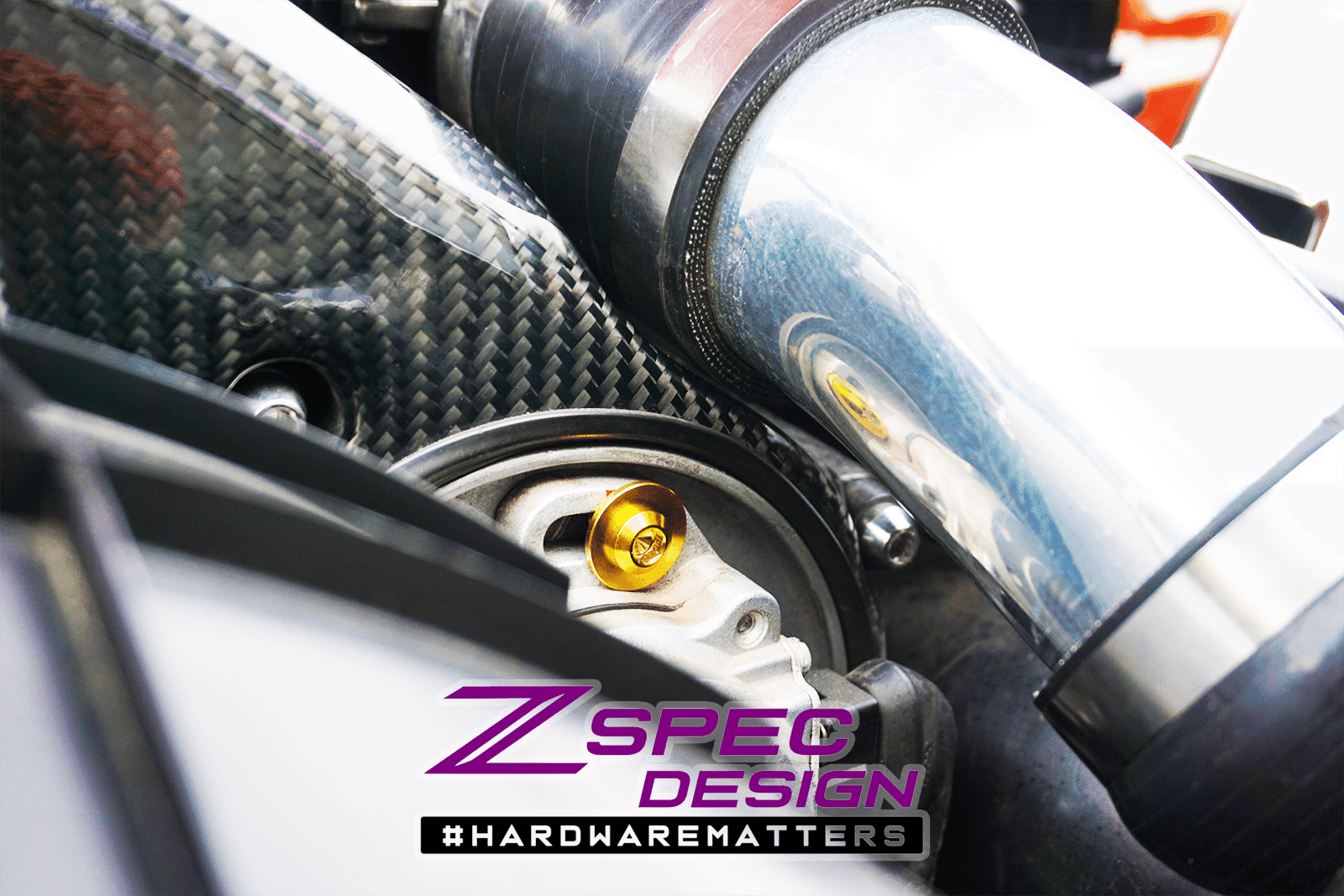 ZSPEC Crank Angle Sensor CAS Bolts for Nissan Z32 300zx & Skyline GT-R, Titanium - ZSPEC Design LLC - Hardware Fasteners - 300zx, gtr, nissan, rb, skyline, Washer Color, z32 - zspecdesign.com