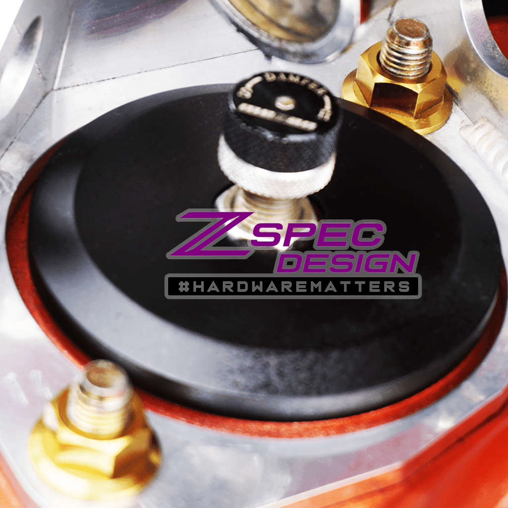 なっつ ZSPEC Shock Tower Flare Nuts for '90-96 Nissan Z32 300zx,Titanium GR5