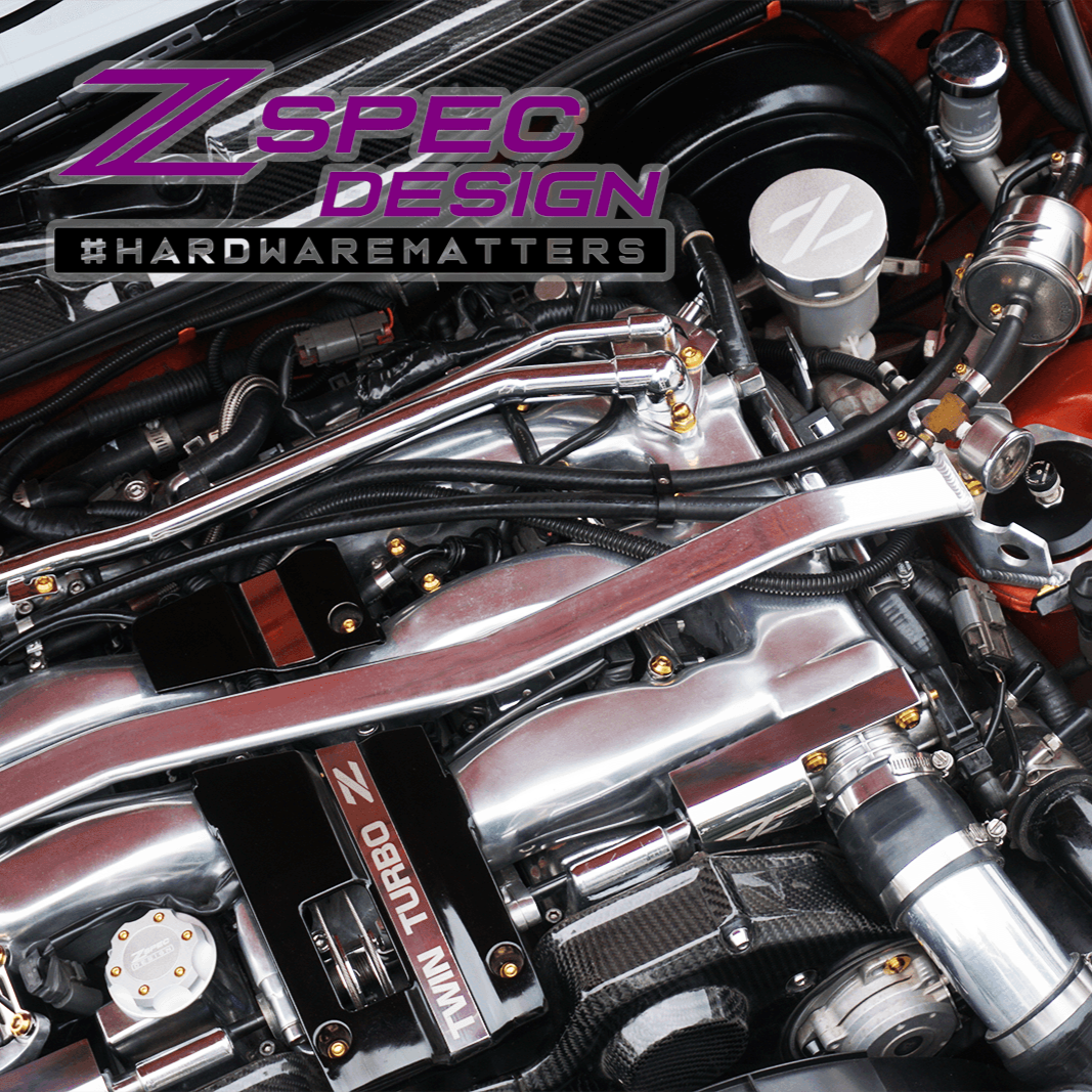 ZSPEC "Stage 1" Dress Up Bolts® Hardware Kit for Nissan 300zx Z32, Titanium - ZSPEC Design LLC - Hardware Fasteners - 300zx, Fastener Kit, nissan, stage 1, titanium, z32 - zspecdesign.com
