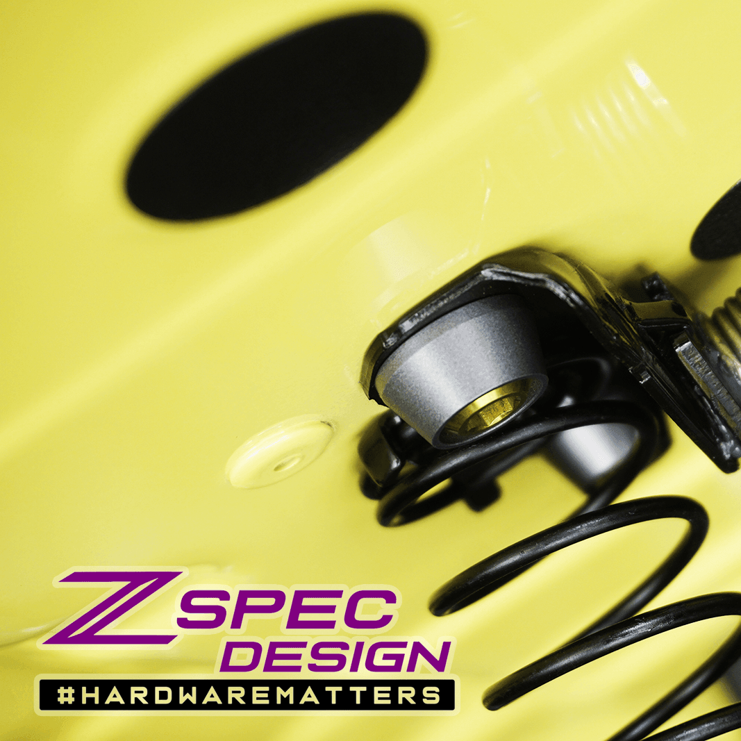 ZSPEC "Stage 1" Dress Up Bolts® Hardware Kit for Nissan Z RZ34, Titanium & Billet - ZSPEC Design LLC - Hardware Fasteners - 400z, Fastener Kit, nissan, nissan z, RZ34, stage 1, titanium - zspecdesign.com
