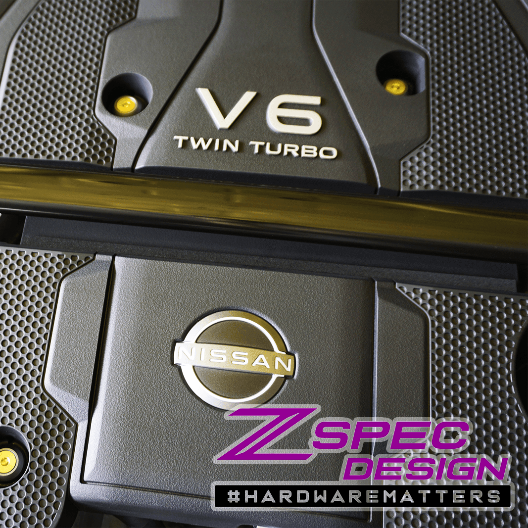ZSPEC "Stage 1" Dress Up Bolts® Hardware Kit for Nissan Z RZ34, Titanium & Billet - ZSPEC Design LLC - Hardware Fasteners - 400z, Fastener Kit, nissan, nissan z, RZ34, stage 1, titanium - zspecdesign.com