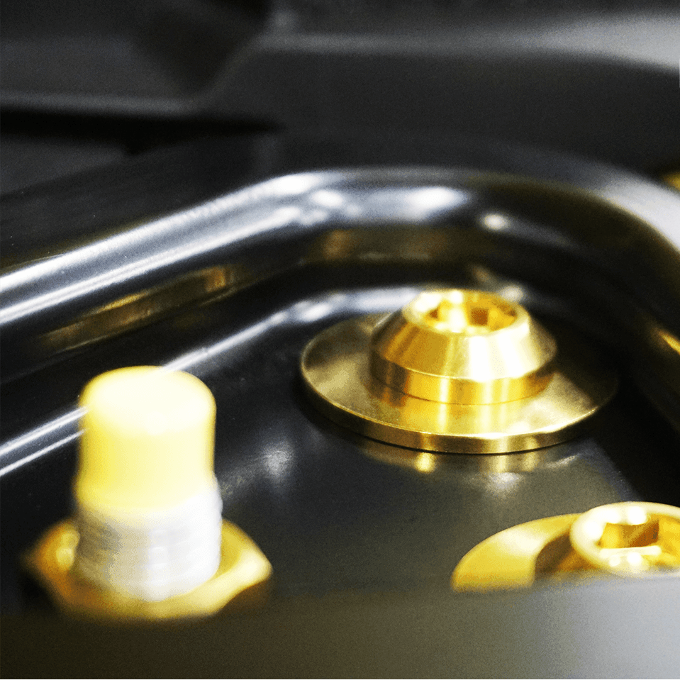 ZSPEC "Stage 1" Dress Up Bolts® Hardware Kit for Nissan Z RZ34, Titanium & Billet - ZSPEC Design LLC - Hardware Fasteners - 400z, Fastener Kit, nissan, nissan z, RZ34, stage 1, titanium - zspecdesign.com