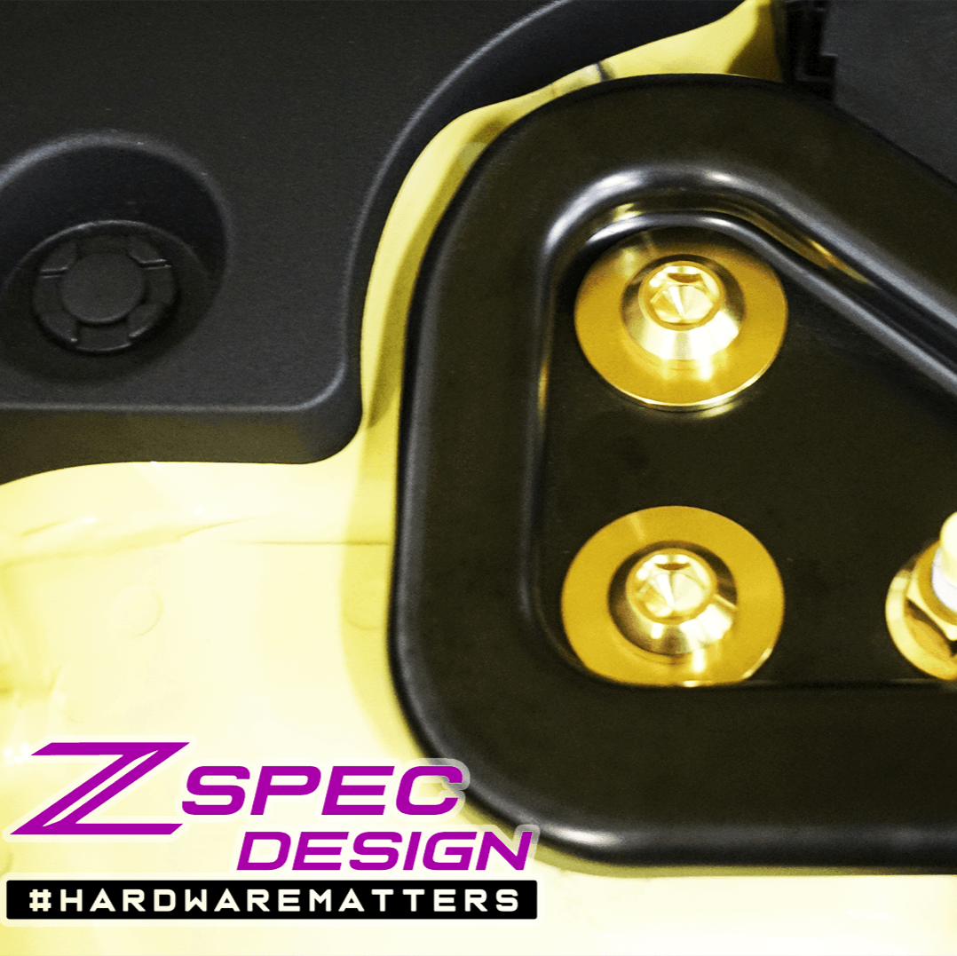 ZSPEC Strut Tower Brace/Bar Fastener Kit for '23+ Nissan Z RZ34, Titanium - ZSPEC Design LLC - Hardware Fasteners - 400z, Fastener Kit, nissan, nissanz, RZ34, titanium - zspecdesign.com
