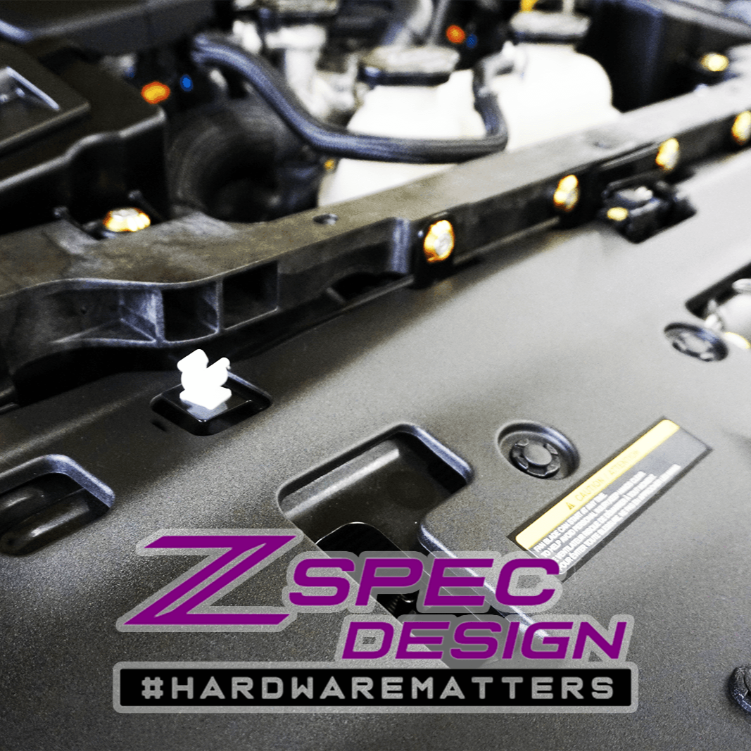 ZSPEC "Stage 2" Dress Up Bolts® Hardware Kit for Nissan Z RZ34, Stainless & Billet - ZSPEC Design LLC - Hardware Fasteners - 400z, Fastener Kit, nissan, nissanz, RZ34, stage 2, titanium - zspecdesign.com