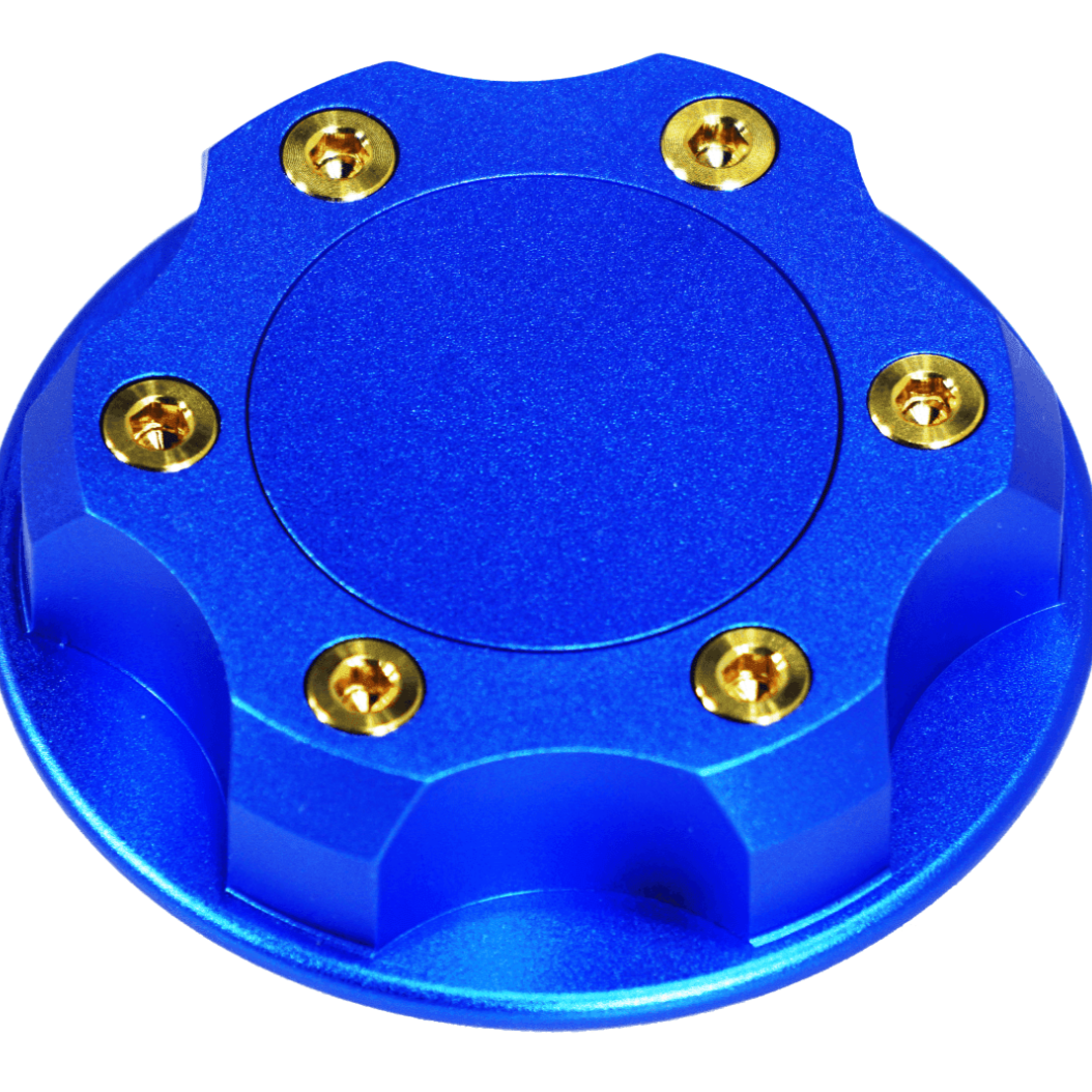 ZSPEC Billet Oil Filler Cap for Nissan/Infiniti/Datsun, Blue Cap w/ Titanium Accents - ZSPEC Design LLC - Hardware Fasteners - 2023, 240sx, 240z, 260z, 280z, 280zx, 300z, 300zx, 350z, 370z, 380RS, 400z, accessory, bob sharp, cap, d40, d41, DE & HR, DE & REVUP, FairladyZ, frontier, g35, g37, GT-R, GTR, hakosuka, j30, nismo, nissan, nissanz, nisssan, oil, oil cap, q50, q60, R32, R34, RB20, RB25, RB26, RB30, rogue, RZ34, s30, titan, VQ, vq37, VR, vr30ddtt, z, z31, z32, z33, z34, z34 s2, z34s2 - zspecdesign.com