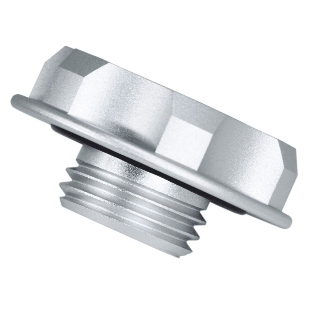 ZSPEC Billet Oil Filler Cap - Silver w/ Titanium Accents, Engine Bay Dress Up Nissan Datsun Z ZX 300zx 350z 370z Frontier RZ34 Titan VQ35/37/38/40 VR30/38 RB20/26/26/30 VK56 VG30 & Datsun L-Series L24/26/28