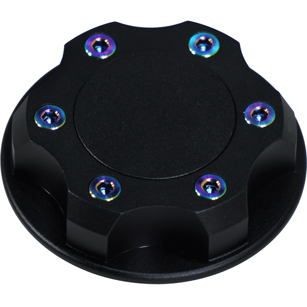 ZSPEC Billet Oil Filler Cap for Nissan/Infiniti/Datsun, Black Cap w/ Titanium Accent - ZSPEC Design LLC - Hardware Fasteners - 2023, 240sx, 240z, 260z, 280z, 280zx, 300z, 300zx, 350z, 370z, 380RS, 400z, accessory, bob sharp, cap, d40, d41, DE & HR, DE & REVUP, FairladyZ, frontier, g35, g37, GT-R, GTR, hakosuka, j30, nismo, nissan, nissanz, nisssan, oil, oil cap, q50, q60, R32, R34, RB20, RB25, RB26, RB30, rogue, RZ34, s30, titan, VQ, vq37, VR, vr30ddtt, z, z31, z32, z33, z34, z34 s2, z34s2 - zspecdesign.com