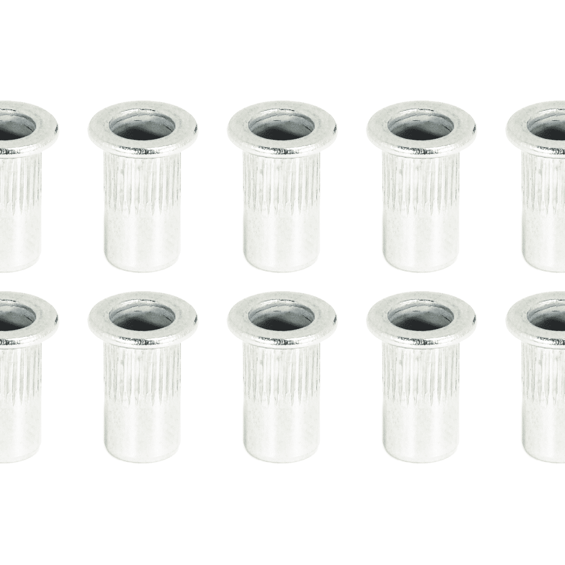 ZSPEC M6-1.0 Rivet Nuts, SUS304 Stainless Steel, 10-Pack ZSPEC M6-1.0 Rivet Nuts, SUS304 Stainless Steel, 10-Pack