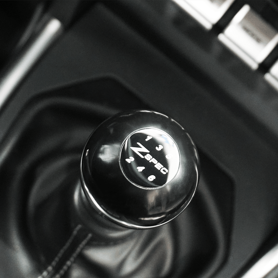 ZSPEC Shift Knob, M8-1.25, Delrin & Stainless, 6-Speed Shift Pattern Coin - ZSPEC Design LLC - Vehicle Parts & Accessories - 180sx, 200sx, 240sx, 3000gt, 323, 626, accessory, altima, brz, DSM, eclipse, EVO, EVO 10, EVO X, frontier, frs, genesis, lancer, maxima, mazdaspeed, miata, mx3, mx5, mx6, Nismo, Nissan, patrol, probe, protege5, r32, r33, R34, rx-7, rx7, rx8, S13, s14, S15, sentra, Shift Knob, Silvia, skyline, versa - zspecdesign.com