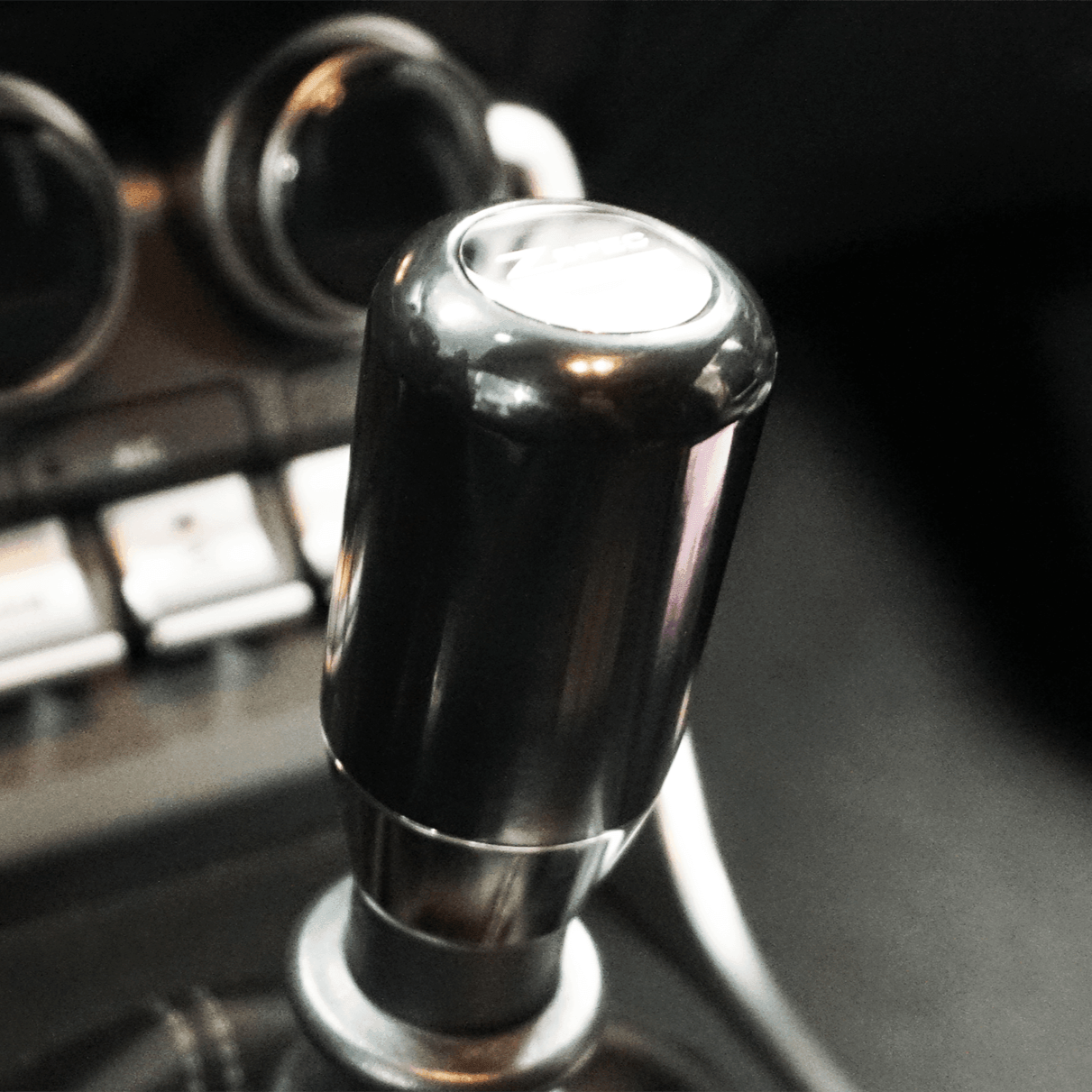 ZSPEC Shift Knob, M10-1.5, Delrin & Stainless, 4-Speed Shift Pattern Coin - ZSPEC Design LLC - Hardware Fasteners - 180sx, 200sx, 240z, 260z, 323, 626, accessory, datsun, EVO, EVO 10, frontier, mazdaspeed, mx3, Nismo, Nissan, patrol, probe, rx-7, rx7, sentra, Shift Knob - zspecdesign.com