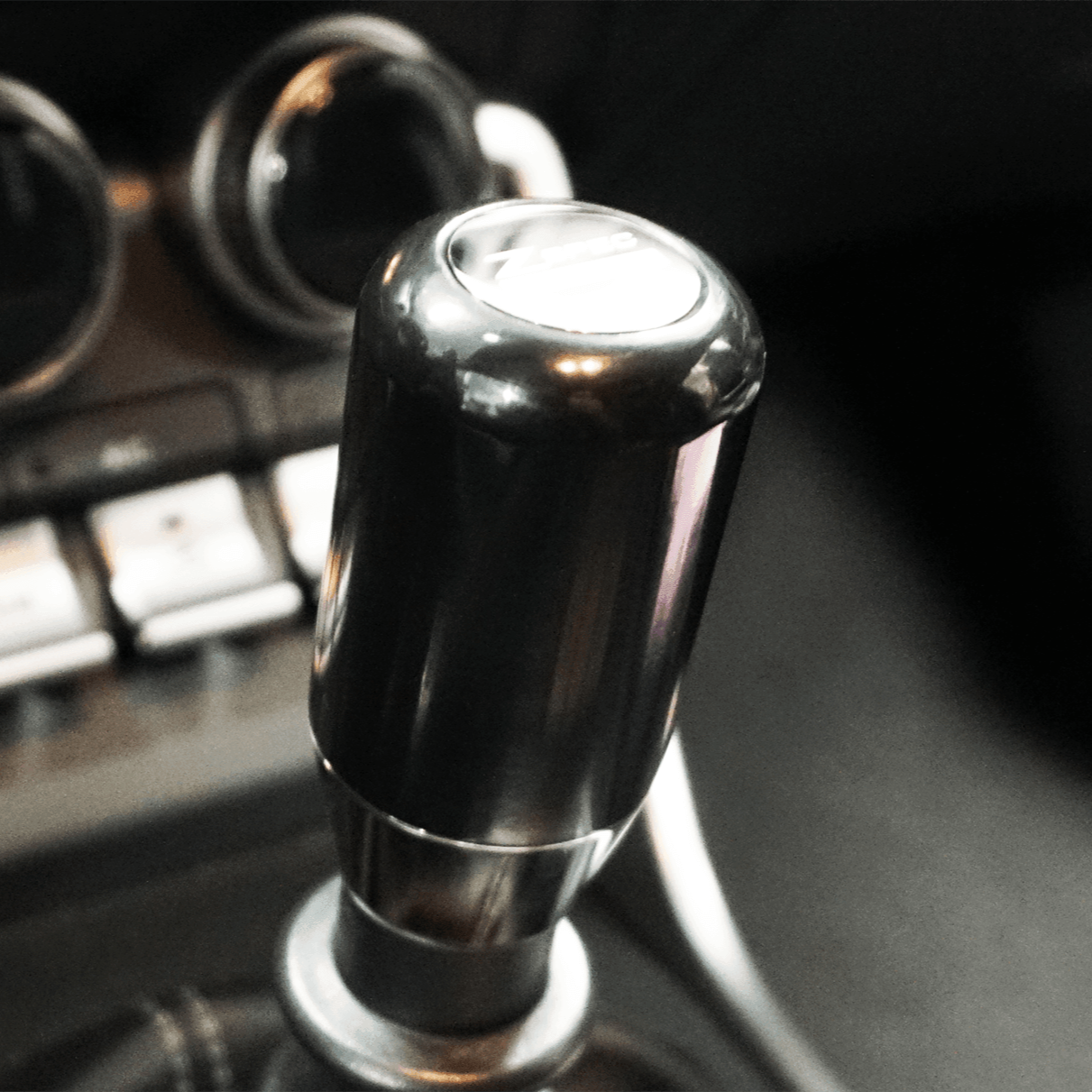ZSPEC Shift Knob, M10-1.5, Delrin & Stainless, 5-Speed Shift Pattern Coin - ZSPEC Design LLC - Vehicle Shift Knobs - 3000gt, 323, 626, accessory, brz, DSM, eclipse, EVO, EVO 10, EVO X, frs, genesis, lancer, mazdaspeed, miata, mx3, mx5, mx6, Nismo, Nissan, probe, protege5, r32, r33, rx-7, rx7, rx8, S15, sentra, Shift Knob, versa - zspecdesign.com