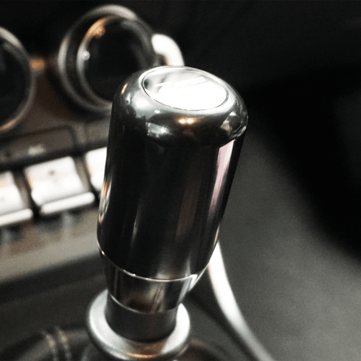 ZSPEC Shift Knob, M10-1.5, Delrin & Stainless, 6-Speed Shift Pattern Coin - ZSPEC Design LLC - Vehicle Shift Knobs - 3000gt, 323, 626, accessory, brz, DSM, eclipse, EVO, EVO 10, EVO X, frs, genesis, lancer, mazdaspeed, miata, mx3, mx5, mx6, Nismo, Nissan, patrol, probe, protege5, r32, r33, rx-7, rx7, rx8, sentra, Shift Knob, versa - zspecdesign.com