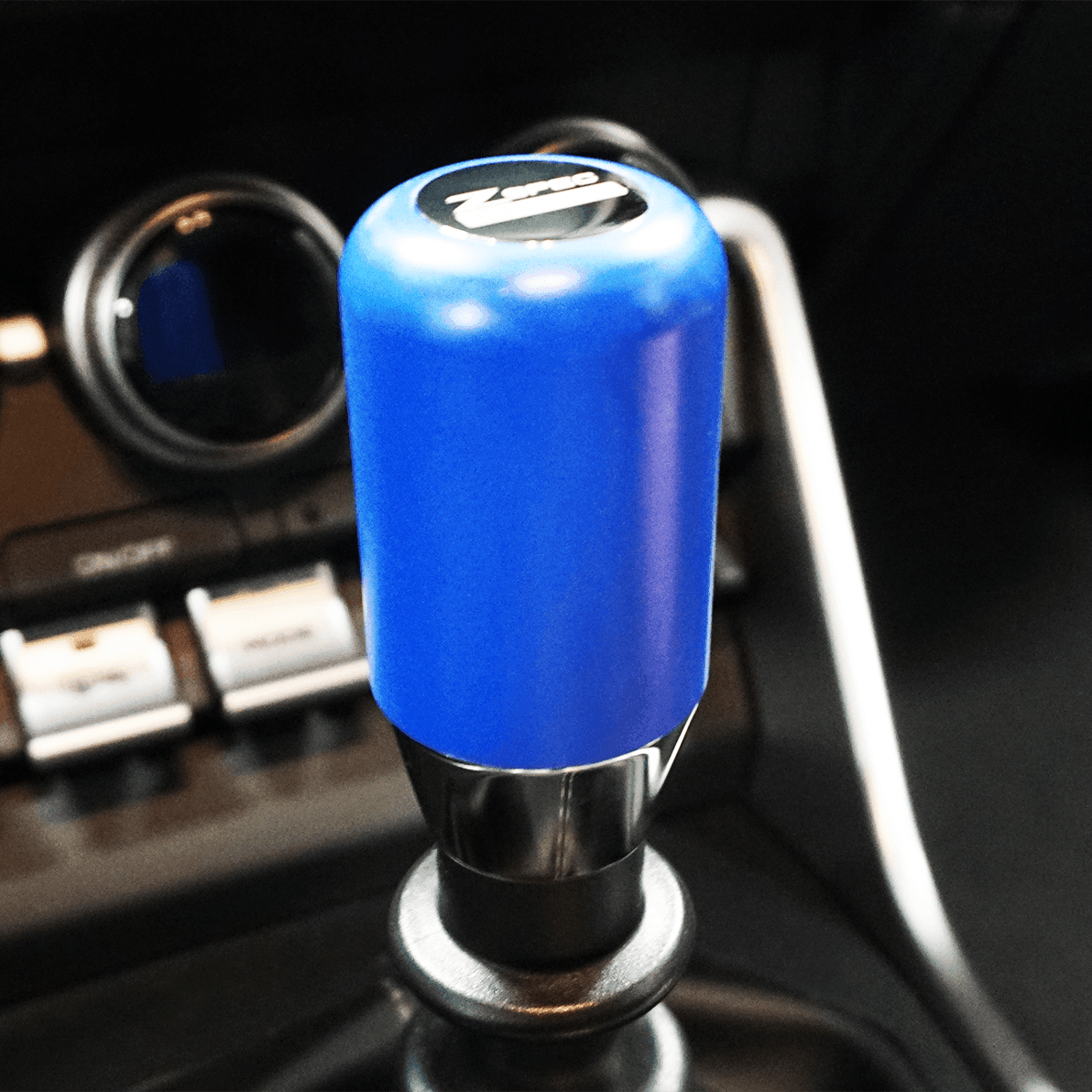 ZSPEC Shift Knob, M8-1.25, Delrin & Stainless, 4-Speed Shift Pattern Coin - ZSPEC Design LLC - Vehicle Shift Knobs - 180sx, 200sx, 240z, 260z, 323, 626, accessory, datsun, EVO, EVO 10, frontier, mazdaspeed, mx3, Nismo, Nissan, patrol, probe, rx-7, rx7, sentra, Shift Knob - zspecdesign.com