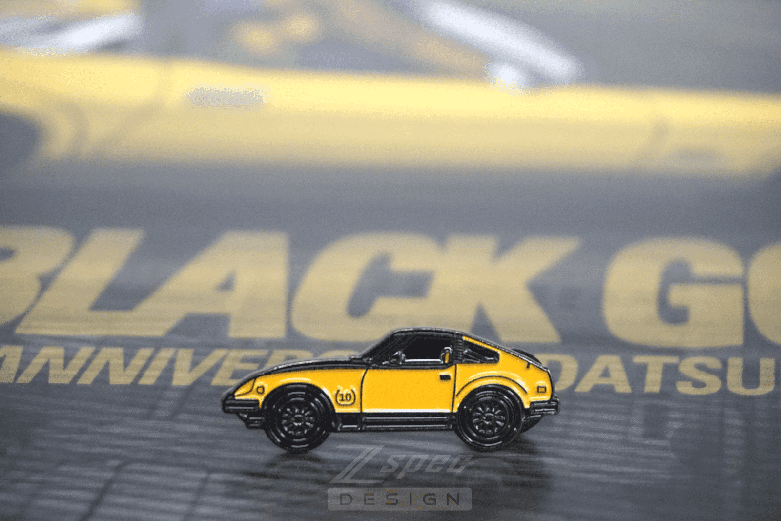ZSPEC Datsun 280zx S130 Anniversary Edition Lapel / Hat Pin - ZSPEC Design LLC - Collectibles - 280zx, accessory, lapel, lifestyle, nissan, nissan pin, pin, s130, Z - zspecdesign.com