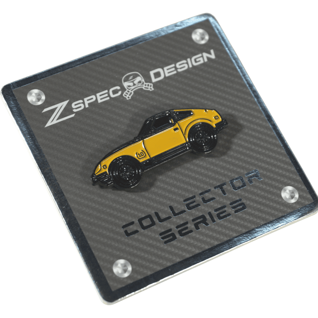 ZSPEC Datsun 280zx S130 Anniversary Edition Lapel / Hat Pin - ZSPEC Design LLC - Collectibles - 280zx, accessory, lapel, lifestyle, nissan, nissan pin, pin, s130, Z - zspecdesign.com