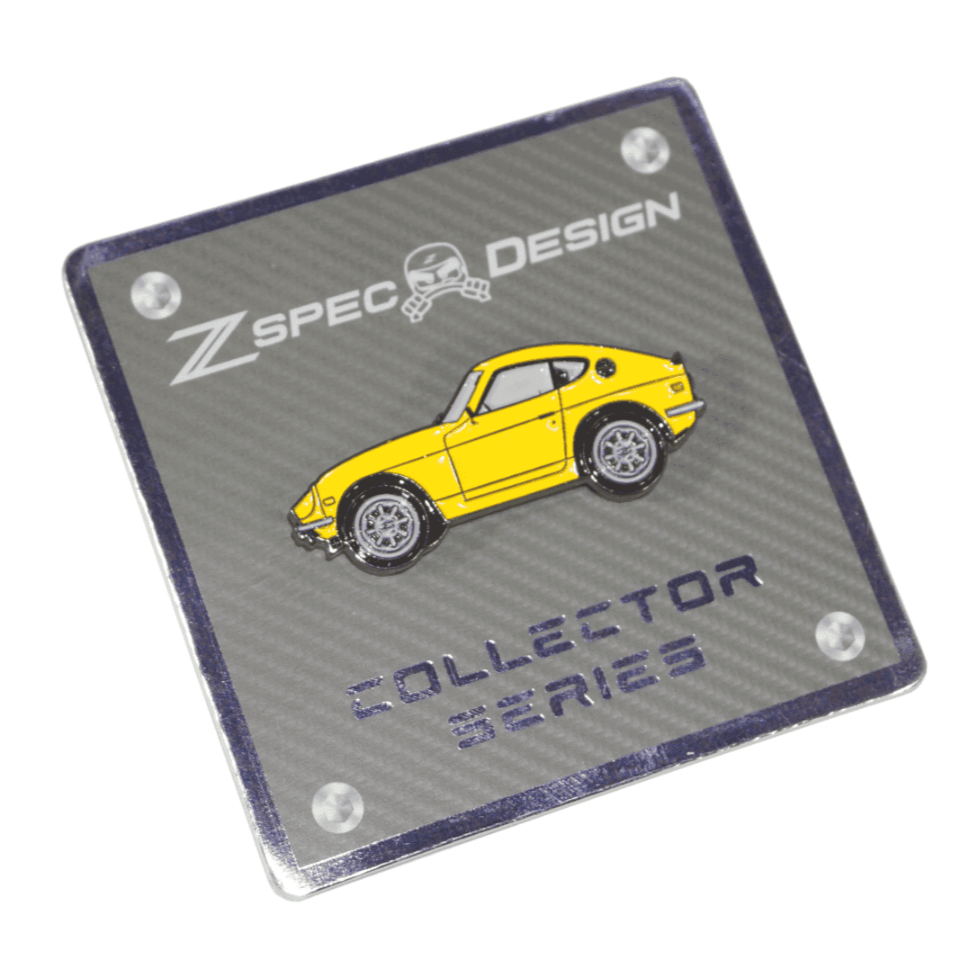 ZSPEC Datsun S30 (240z/260z/280z) -Tribute Lapel / Hat Pin - ZSPEC Design LLC - Collectibles - 240z, 260z, 280z, accessory, datsun, lapel, lifestyle, nissan, nissan pin, pin, s30, Z - zspecdesign.com