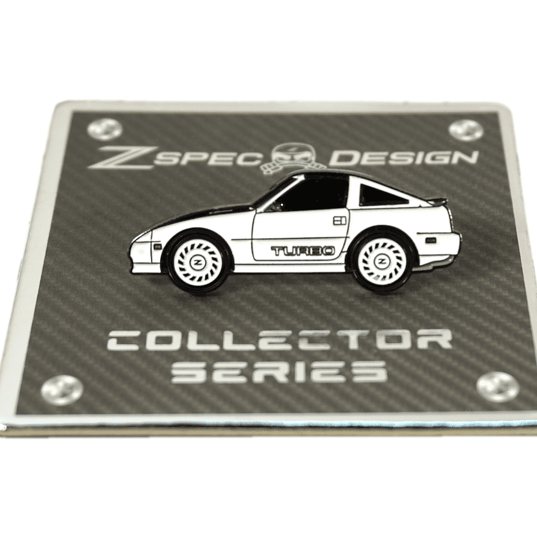 ZSPEC Nissan 300zx Z31 Shiro Tribute Lapel / Hat Pin - ZSPEC Design LLC - Collectibles - 300zx, accessory, lapel, lifestyle, Nismo, nissan, nissan pin, pin, shiro, Z, z31 - zspecdesign.com