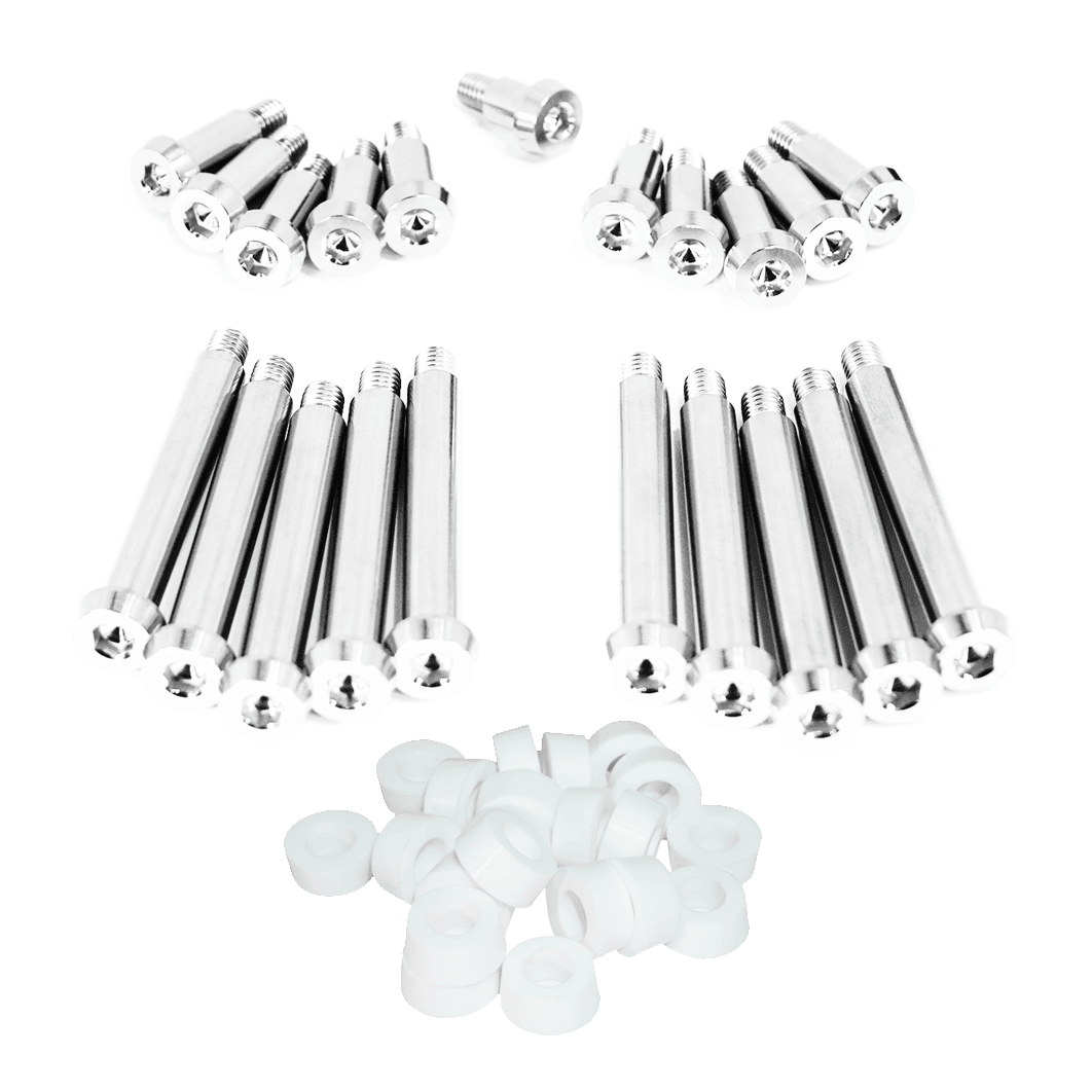 ZSPEC Shoulder-Bolt Timing Covers Fasteners w/ Bushings, Nissan 300zx Z32, Titanium - ZSPEC Design LLC - Hardware Fasteners - 300zx, nissan, Shoulder-bolt, z32 - zspecdesign.com