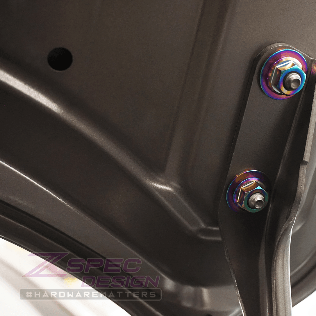 ZSPEC "Stage 3" Dress Up Bolts® Fastener Kit for '22+ Subaru WRX & Legacy, Titanium - ZSPEC Design LLC - Hardware Fasteners - Fastener Kit, stage 3, sti, subaru wrx, Washer Color - zspecdesign.com