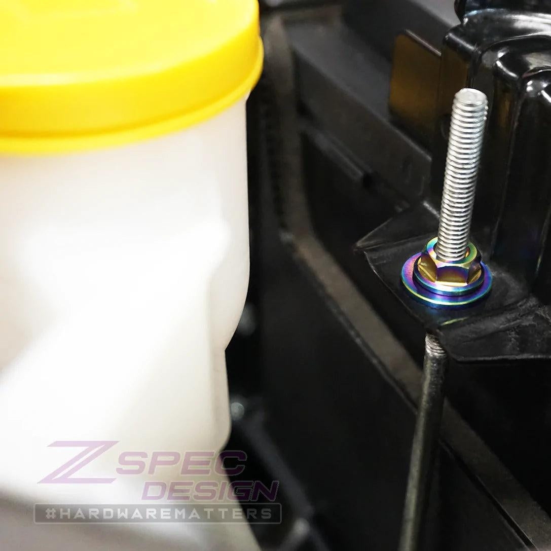 ZSPEC "Stage 2" Fastener Kit for '22+ Subaru WRX & Legacy, Titanium - ZSPEC Design LLC - Hardware Fasteners - Fastener Kit, stage 2, sti, subaru wrx, Washer Color - zspecdesign.com
