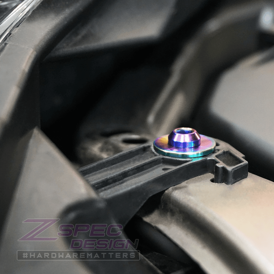 ZSPEC "Stage 3" Dress Up Bolts® Fastener Kit for '22+ Subaru WRX & Legacy, Titanium - ZSPEC Design LLC - Hardware Fasteners - Fastener Kit, stage 3, sti, subaru wrx, Washer Color - zspecdesign.com