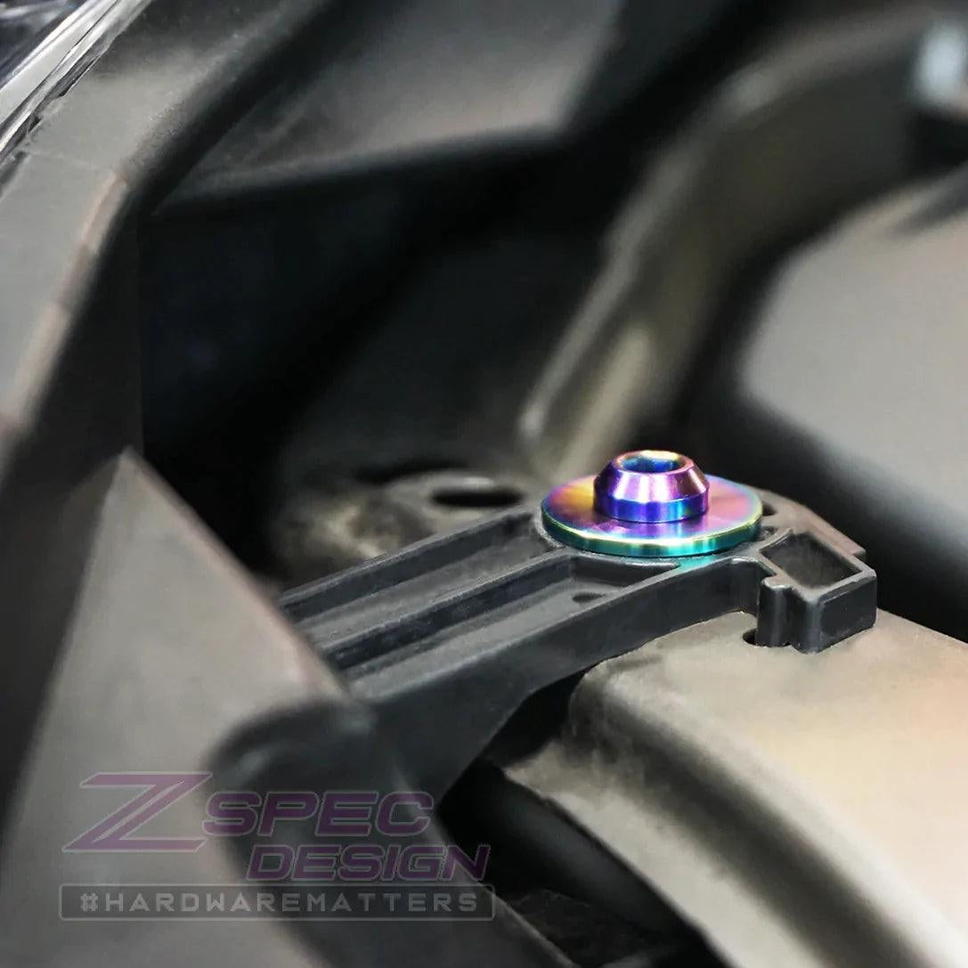 ZSPEC "Stage 1" Dress Up Bolts® Fastener Kit for '22+ Subaru WRX & Legacy, Titanium - ZSPEC Design LLC - Hardware Fasteners - Fastener Kit, stage 1, sti, subaru wrx, Washer Color - zspecdesign.com